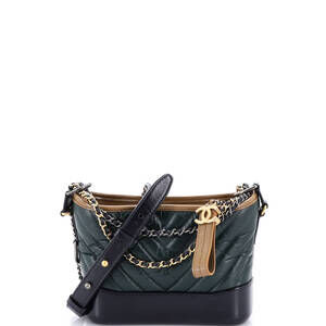 Chanel Gabrielle Hobo Chevron Aged #236562C23B